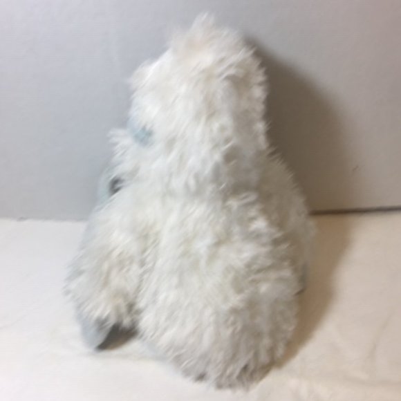 BIGFOOT SNOWSQUATCH Yeti Stuffed Animal Plush 10" White - Picture 5 of 6